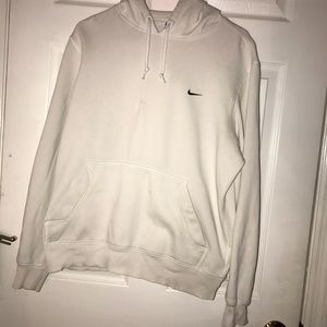 White nike hoodie